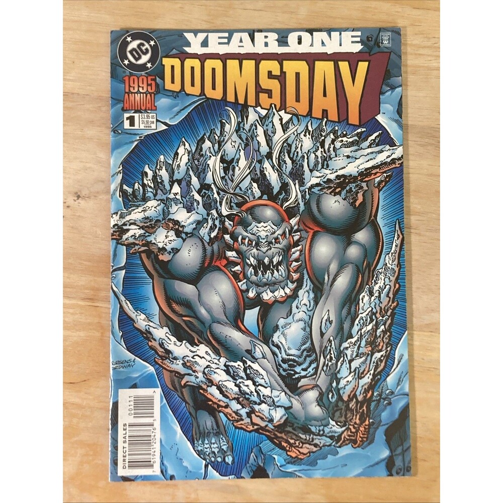 Doomsday Year One 1995 Annual No. 1, DC Comic Book, Superman, Green Lantern